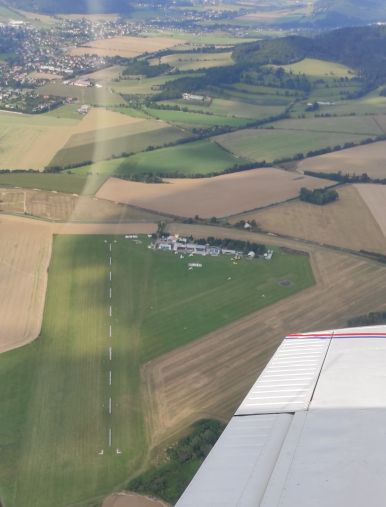 the airfield in Šumperk