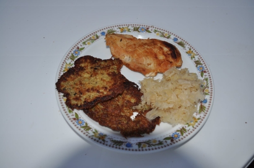 Would you like a real South Bohemian cmunda with meat and sauerkraut?