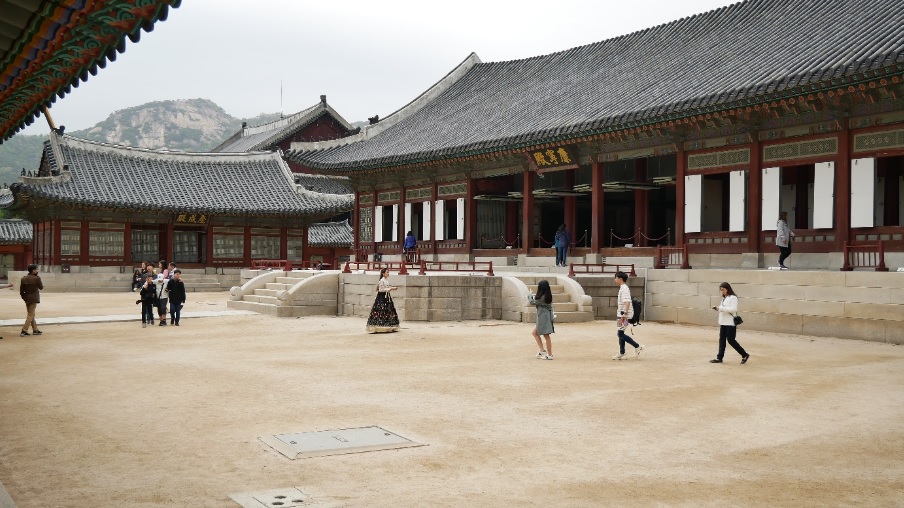palácový komplex Gyeongbokgung