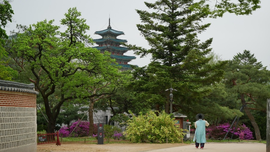 palácový komplex Gyeongbokgung