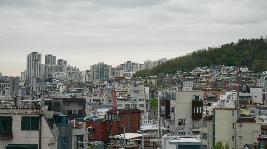okolí čtvrti Sinchon