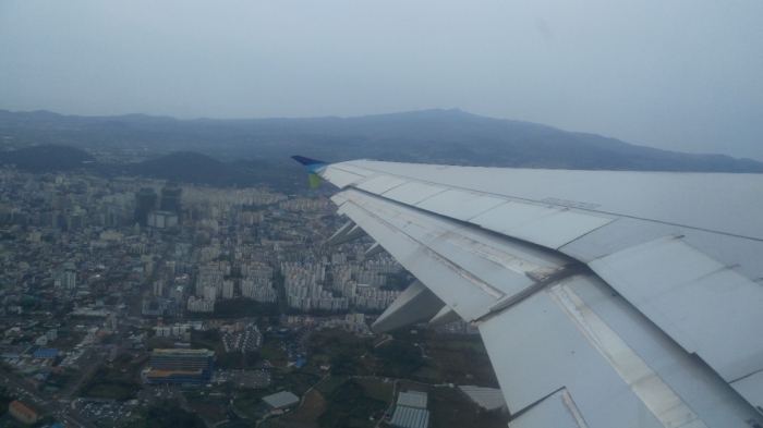 odlet z Jeju