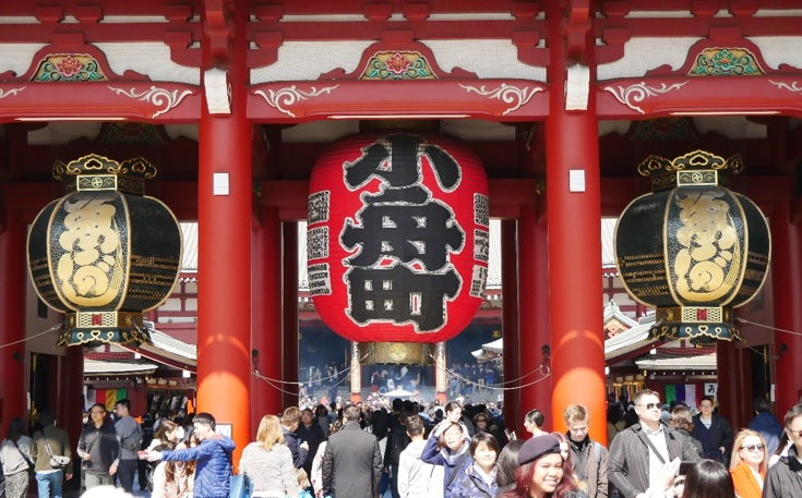 Senso-ji v Asakuse