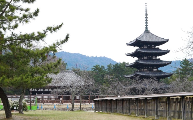 komplex Kofukuji v Naře