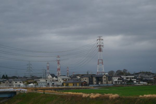 I tak je Japonsko stále velmi zadrátované. Všude. Ve městě i na venkově.