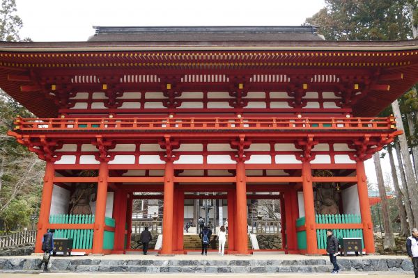 Centrální chrámový komplex v Kójasanu - Garan.