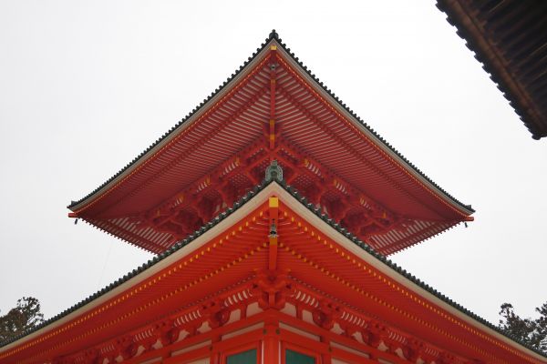 Daito pagoda v Garanu na Kójasanu.