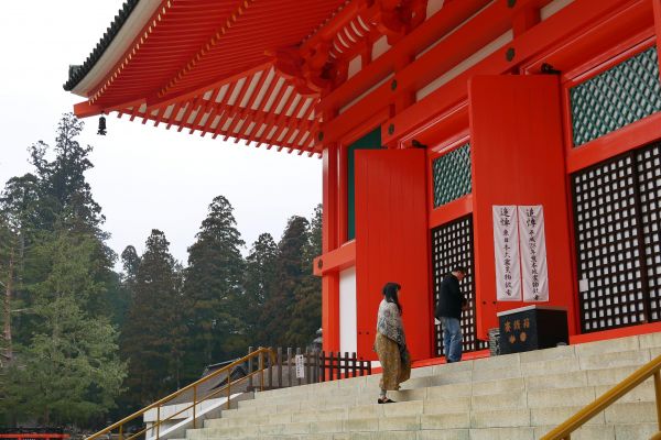 Daito pagoda v Garanu na Kójasanu.