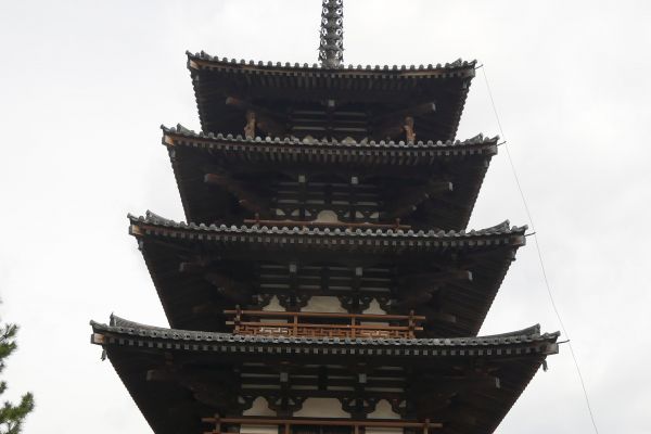 Pagoda v Horyuji.