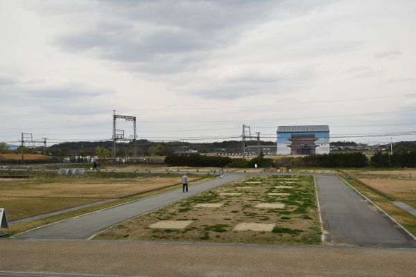 Císařský historický palácový park v Naře.