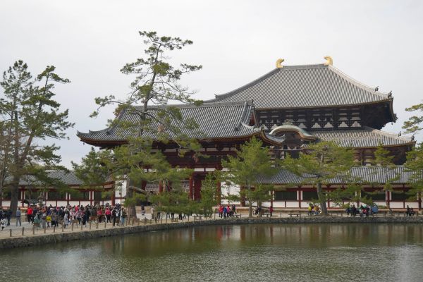 Chrámový komplex Todaiji v Naře.