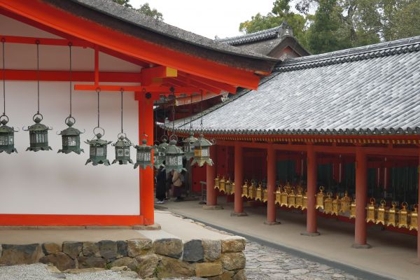 Svatyně Kasuga Taisha v Naře.