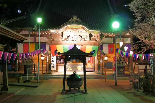 Chrámový komplex Chokiin v Kawagoe.