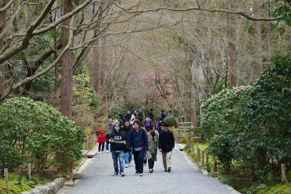 Chrámový komplex Ryoanji.
