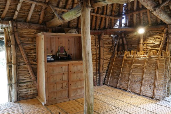 Tradiční okinavská vesnička v EXPO parku.