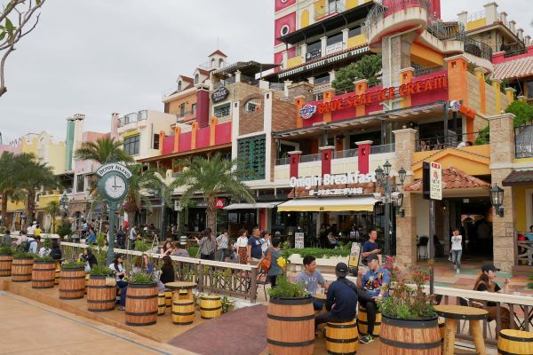 American village, tzv. Depot.