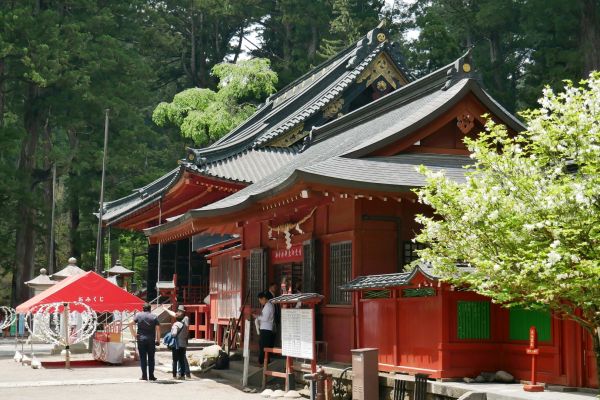 Svatyně Futarasan v Nikkó.