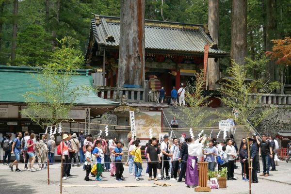 Vítejte v Toshogu, nejhezčí a nejzdobnější části Nikkó, možná i celého Japonska.