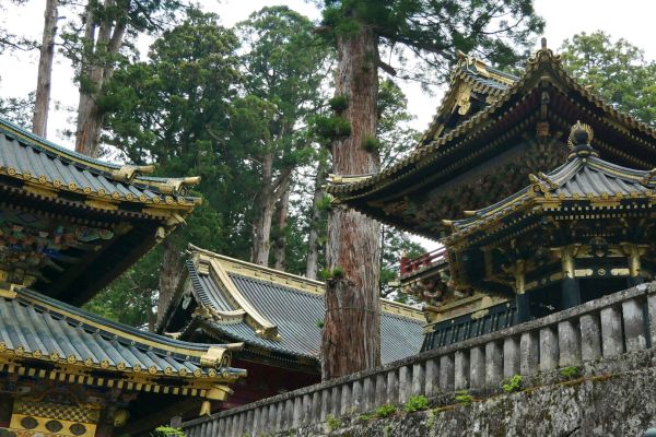 Mauzoleový komplex Toshogu v Nikkó.