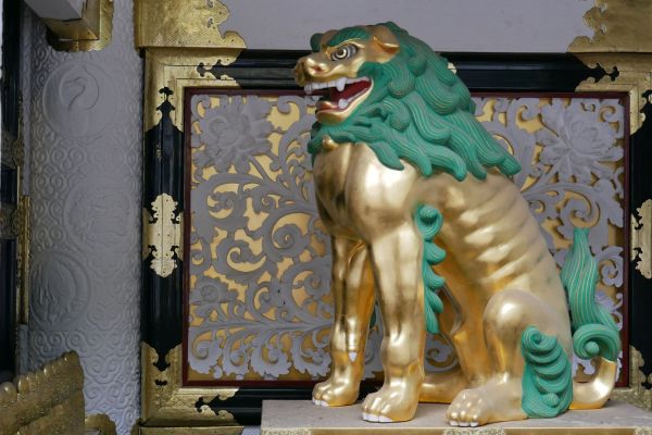 Hlídací mazlíček v bráně.