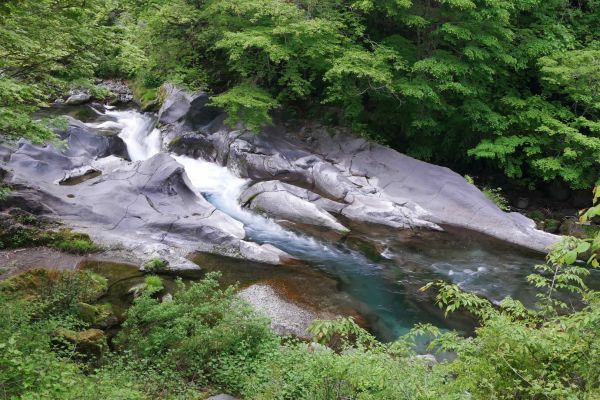 Divoká řeka Daiya.