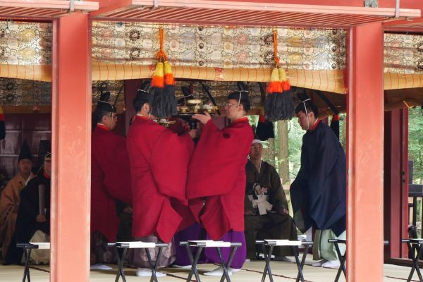 Ceremonie v Otabishu.