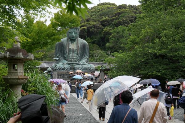 Velký Buddha v Kamakuře.