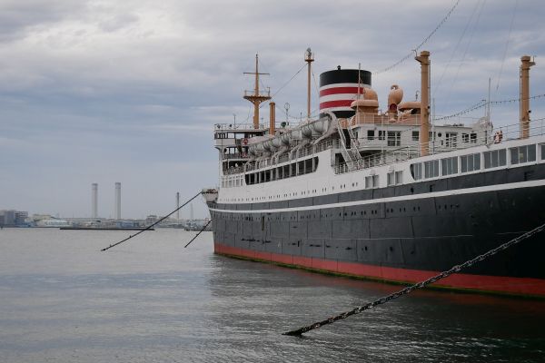 Dnes je trvale ukotvena zde, v Minato Mirai.