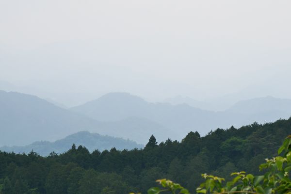 V horách nad tokyjskou aglomerací.