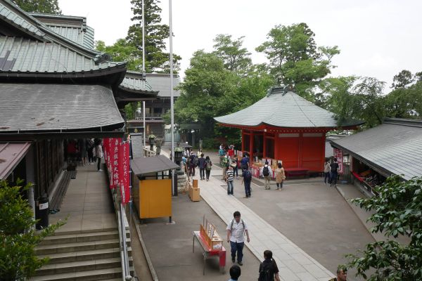 Chrámový komplex na Takaosanu.