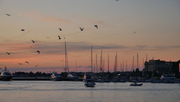 Evening in Zadar.