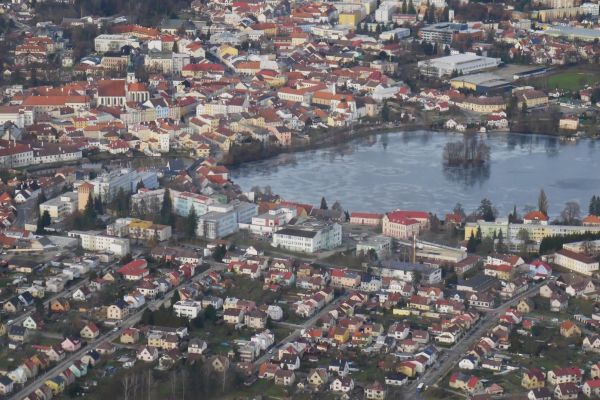 Jindřichův Hradec na Silvestra.