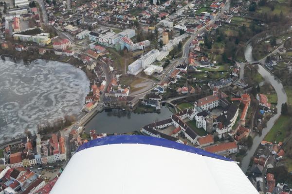 Historické centrum Jindřichova Hradce.