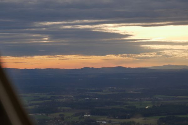 Podvečer v Jindřichově Hradci.