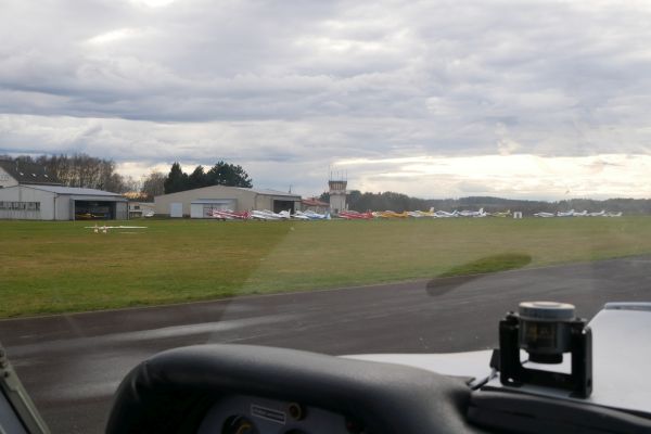 Sylvester visit of colleagues and friends from Aeroclub Tábor.