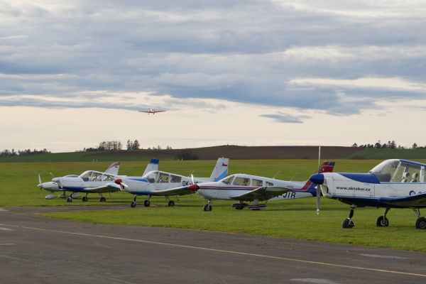 Visit of colleagues and friends from Aeroclub Tábor.