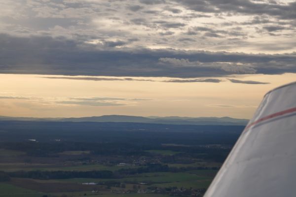 Long visibility on Sylvester's day.