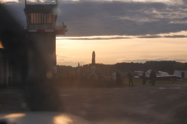 Late afternoon at aerodrome LKJH.