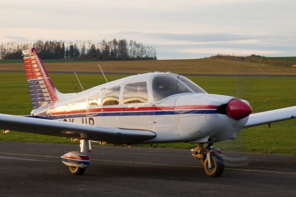 Fortunately, Tábor aerodrome is nearby ours.