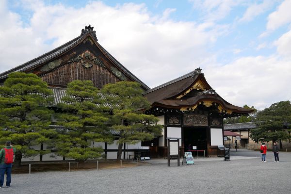 Palác hradního komplexu Nijo.