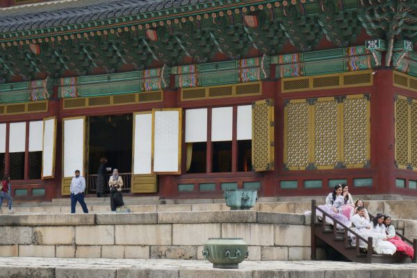 Palácový komplex Changdeokgung.