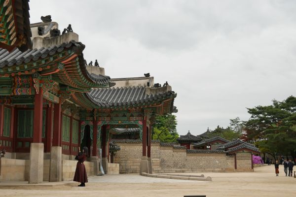 Palácový komplex Changdeokgung.
