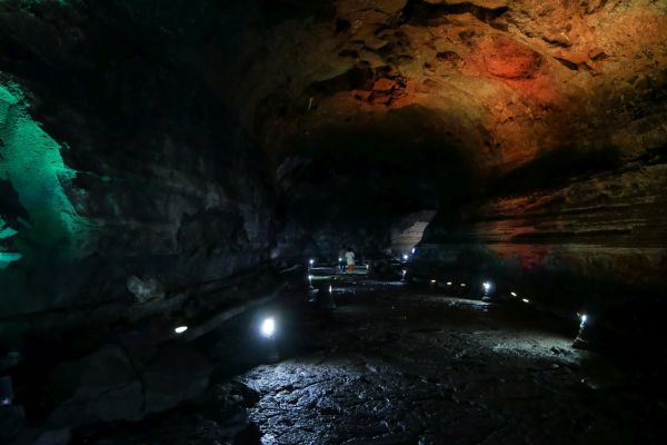 Lávový tunel Manjanggul.