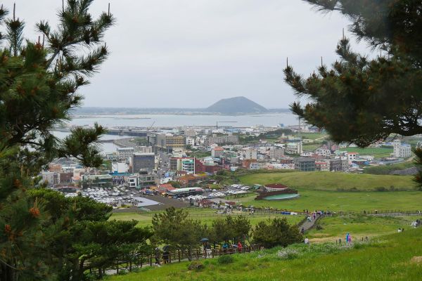 Výstup na Seongsan Ilchulbong.