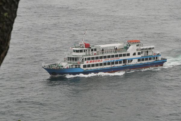 Výletní loď na Jeju.