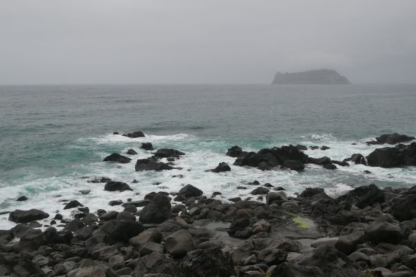 Jižní pobřeží Jeju.