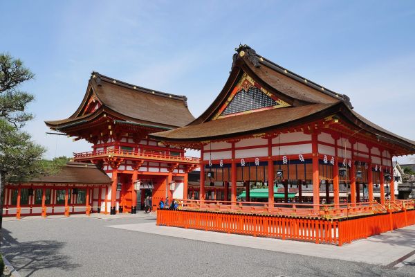 Šintoistický komplex Fushimi-Inari.